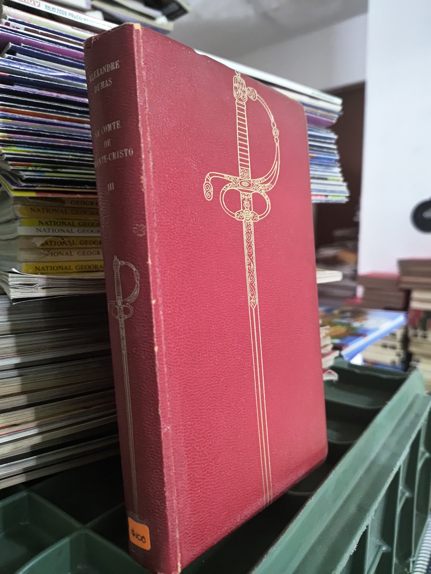 LE COMTE DE MONTE CRISTO 3 POR ALEXANDRE DUMAS USADO IDIOMAS JUAREZ 515