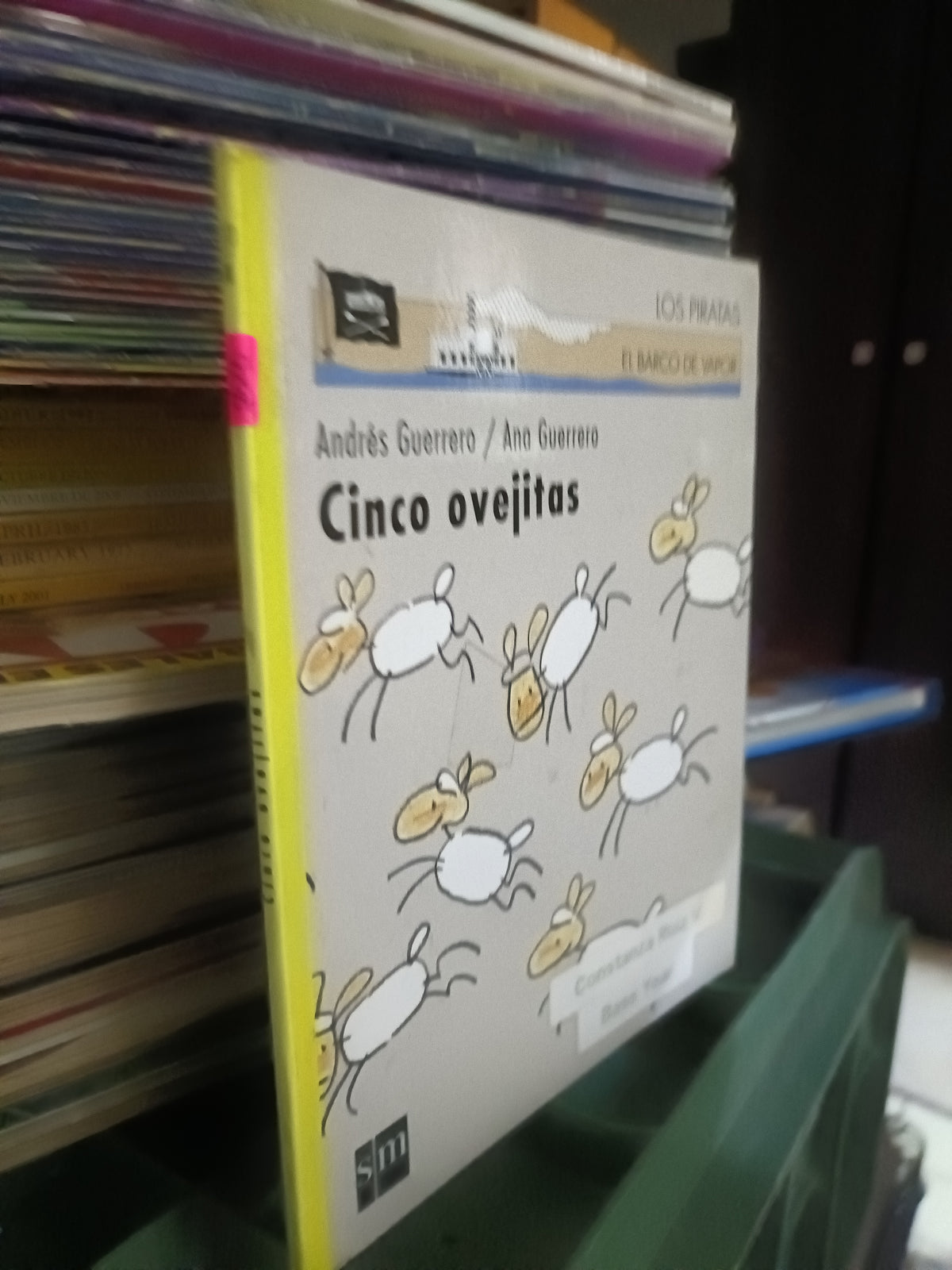 CINCO OVEJITAS POR ANDRES GUERRERO Y ANA GUERRERO USADO INFANTIL JUAREZ 515