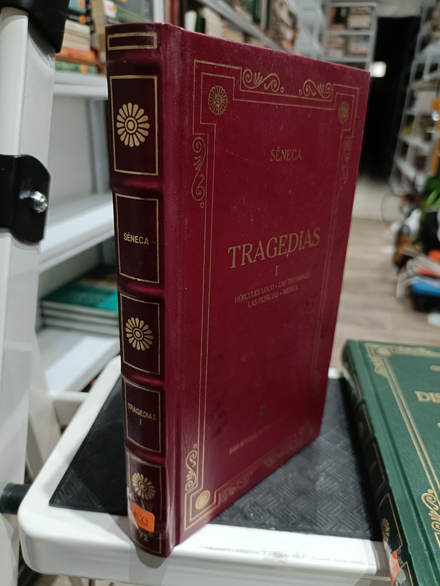 TRAGEDIAS I HERCULES LOCO LAS TROYANAS LAS FENICIAS MEDEA POT SENECA USADO HISTORIA JUAREZ 515