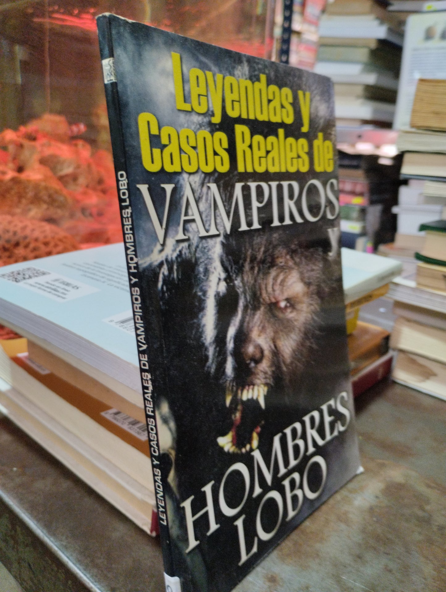 LEYENDAS Y CASOS REALES DE VAMPIROS Y HOMBRES LOBOS USADOS NOVELAS ALDAMA