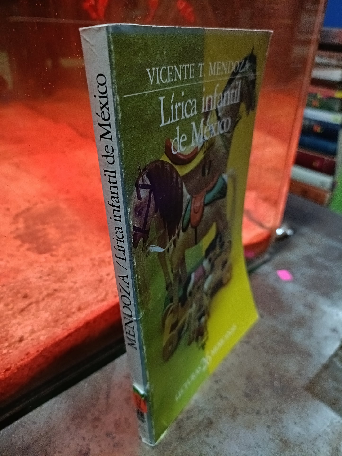 LIRICA INFANTIL DE MEXICO POR VICENTE T MENDOZA USADO ANTIGUOS ALDAMA