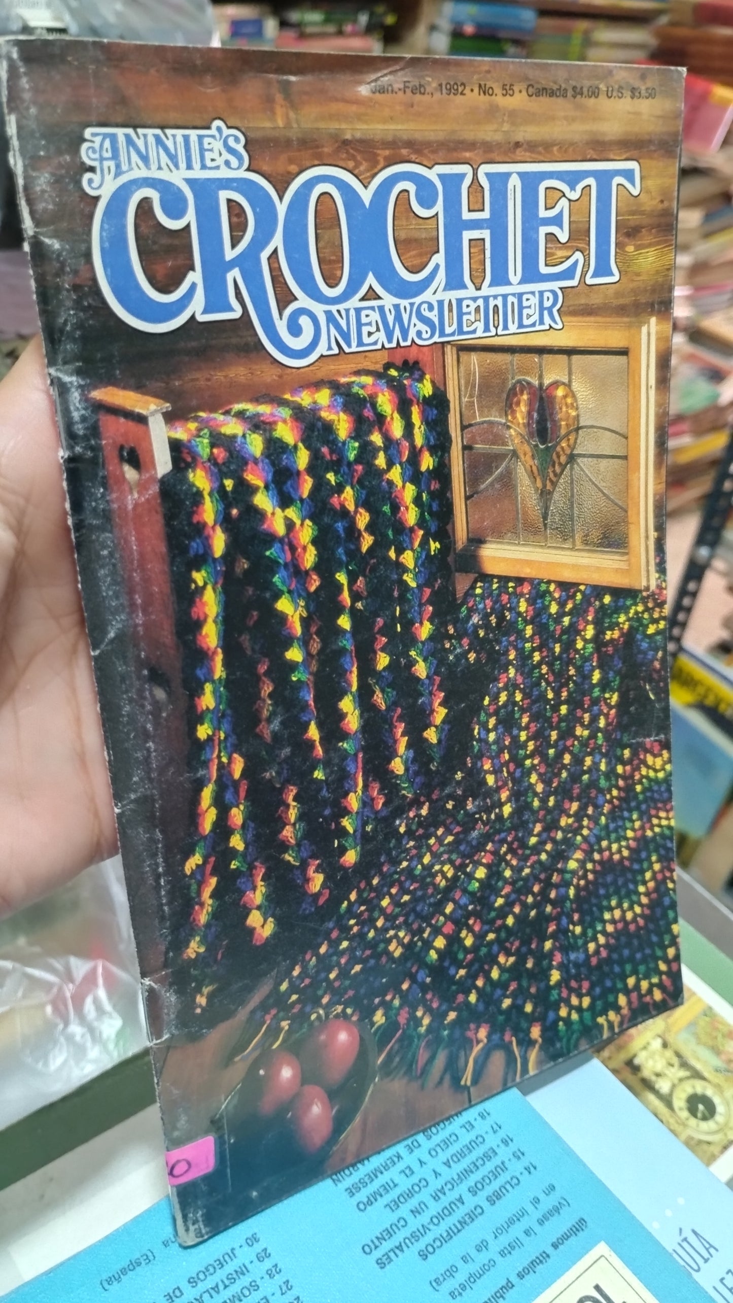 ANNIES CROCHET NEWSLETTER LIBRO USADO OFICIOS ALDAMA