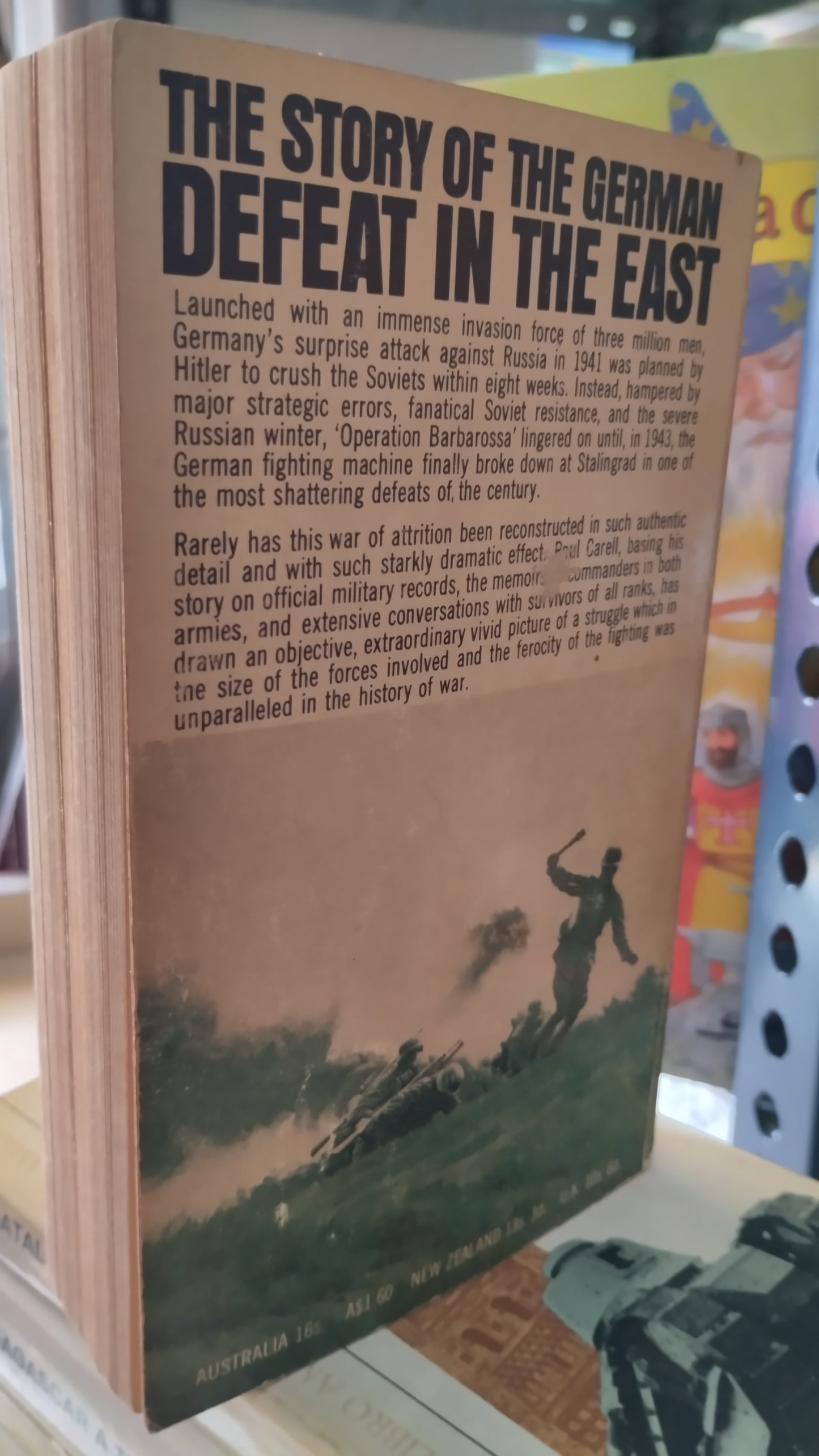 HITLERS WAR ON RUSSIA POR PAUL CARRELL LIBRO USADO HISTORIA ALDAMA