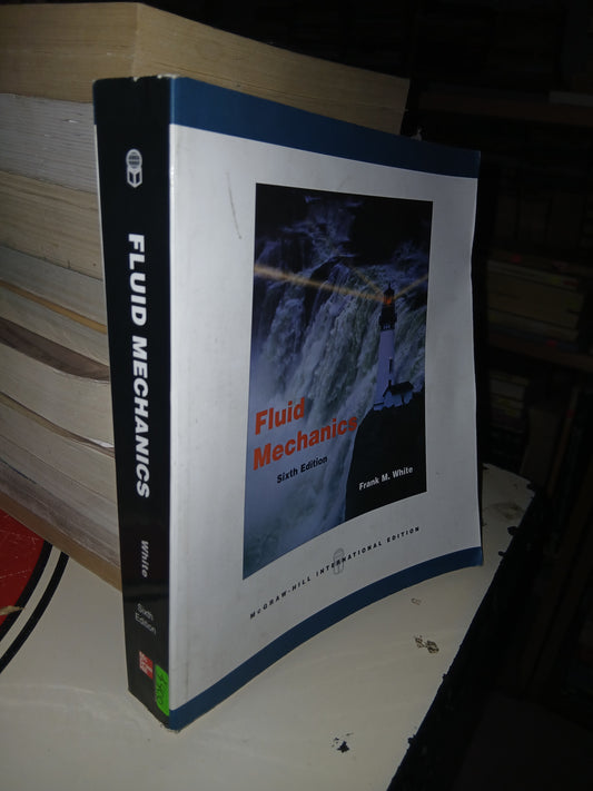 FLUID MECHANICS POR FRANK M. WHITE USADO MECÁNICA LITERARIO 207