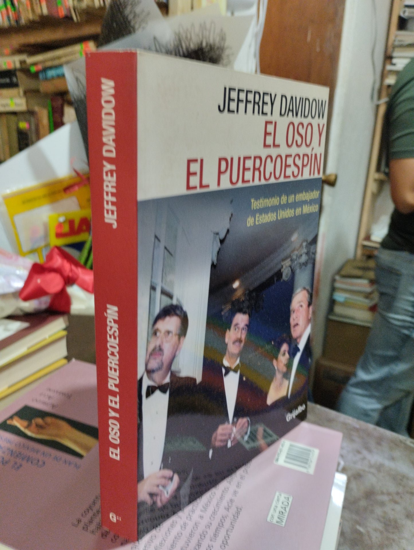 EL OSO Y EL PUERCOESPIN POR JEFFREY DAVIDOW USADO POLITICA ALDAMA