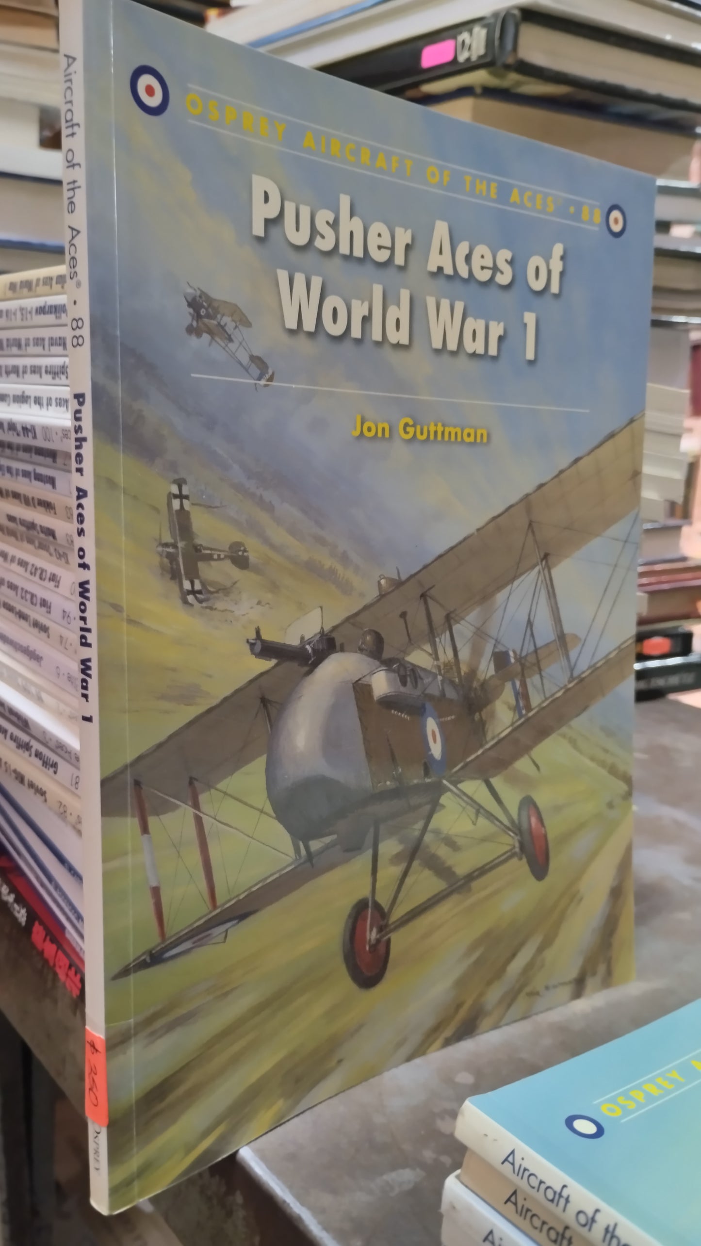 PUSHER ACES OF WORLD WAR 1 88 LIBRO USADO HISTORIA ALDAMA