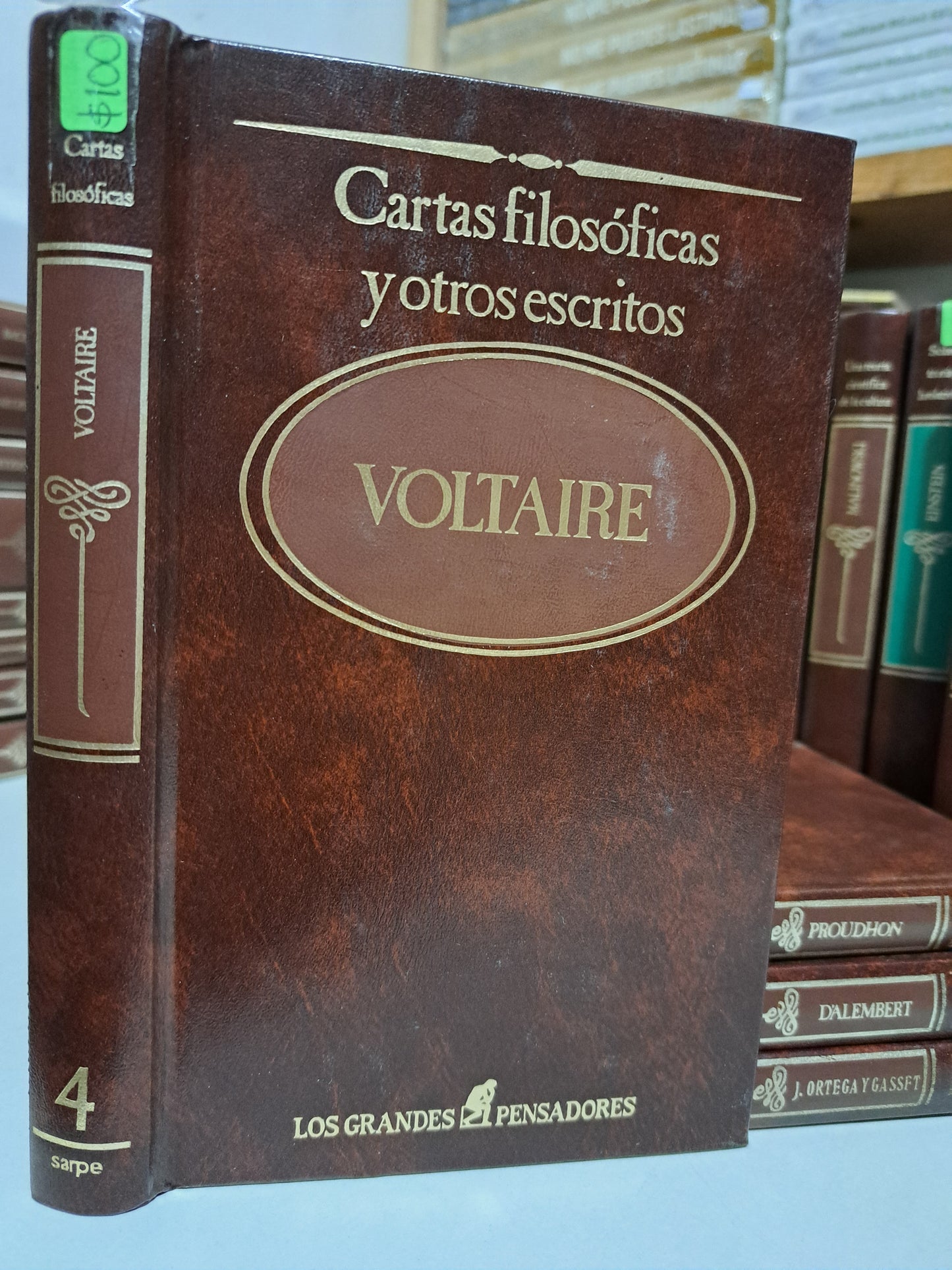 CARTAS FILOSÓFICAS Y OTROS ESCRITOS VOLTAIRE USADO NOVELA JUÁREZ