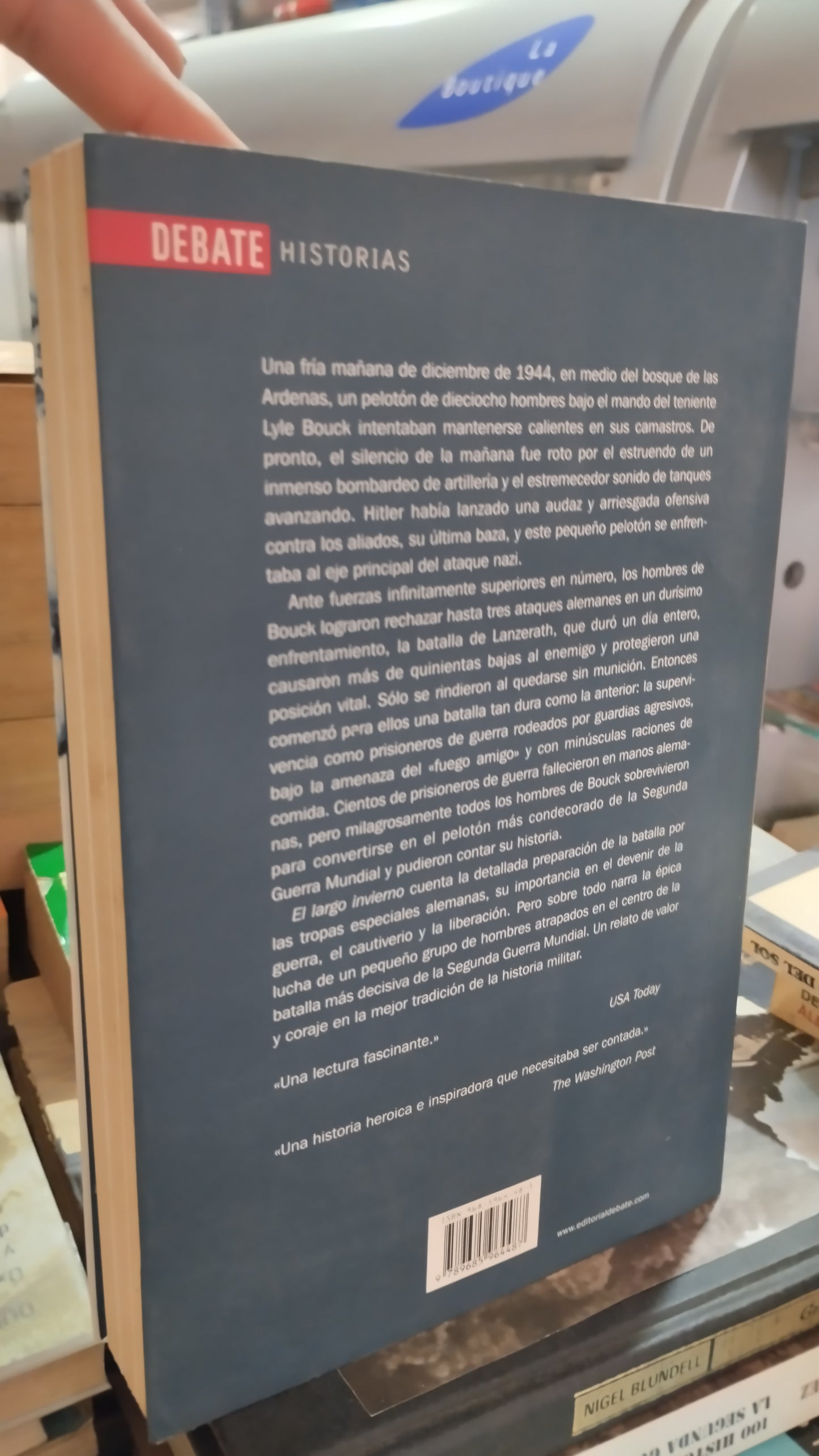 EL LARGO INVIERNO POR ALEX KERSHAW LIBRO USADO HISTORIA ALDAMA EDITORIAL DEBATE EN BUEN ESTADO