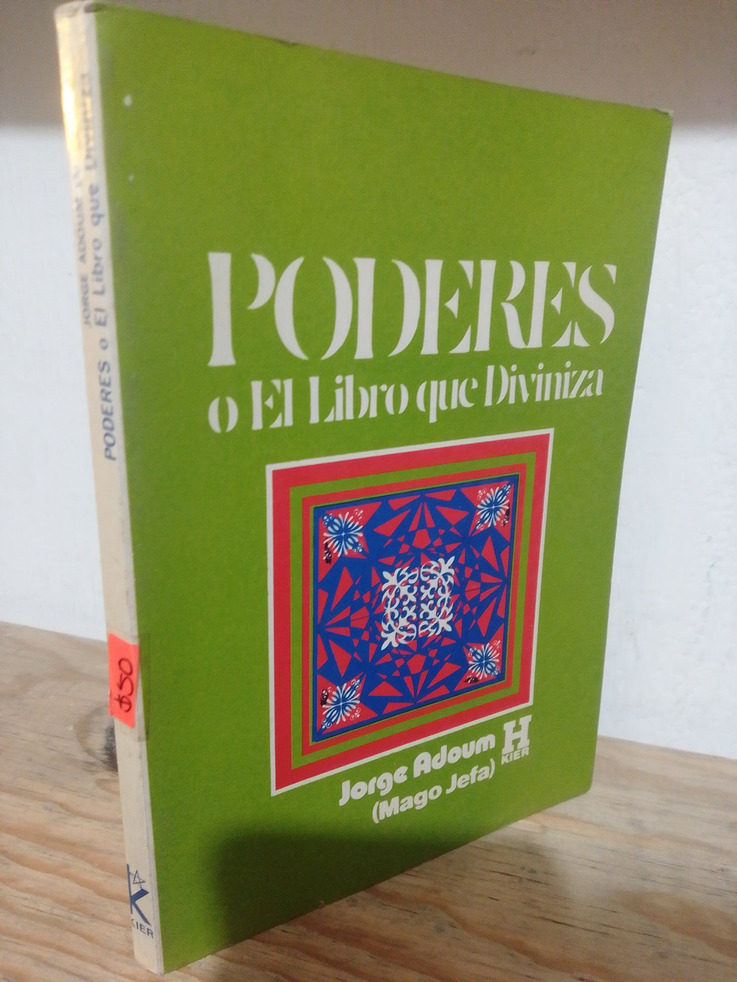 PODERES O EL LIBRO QUE DIVINIZA POR JORGE ADOUM USADO RELIGION JUAREZ