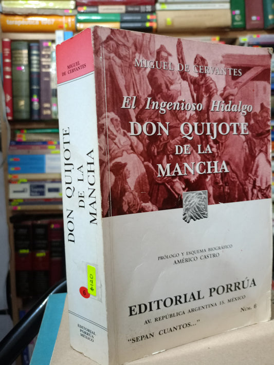 DON QUIJOTE DE LA MANCHA MIGUEL DE CERVANTES USADO NOVELA LITERARIO 305