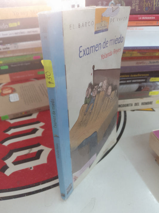 EXAMEN DE MIEDO POR YOLANDA REYES USADO INFANTIL LITERARIO 207