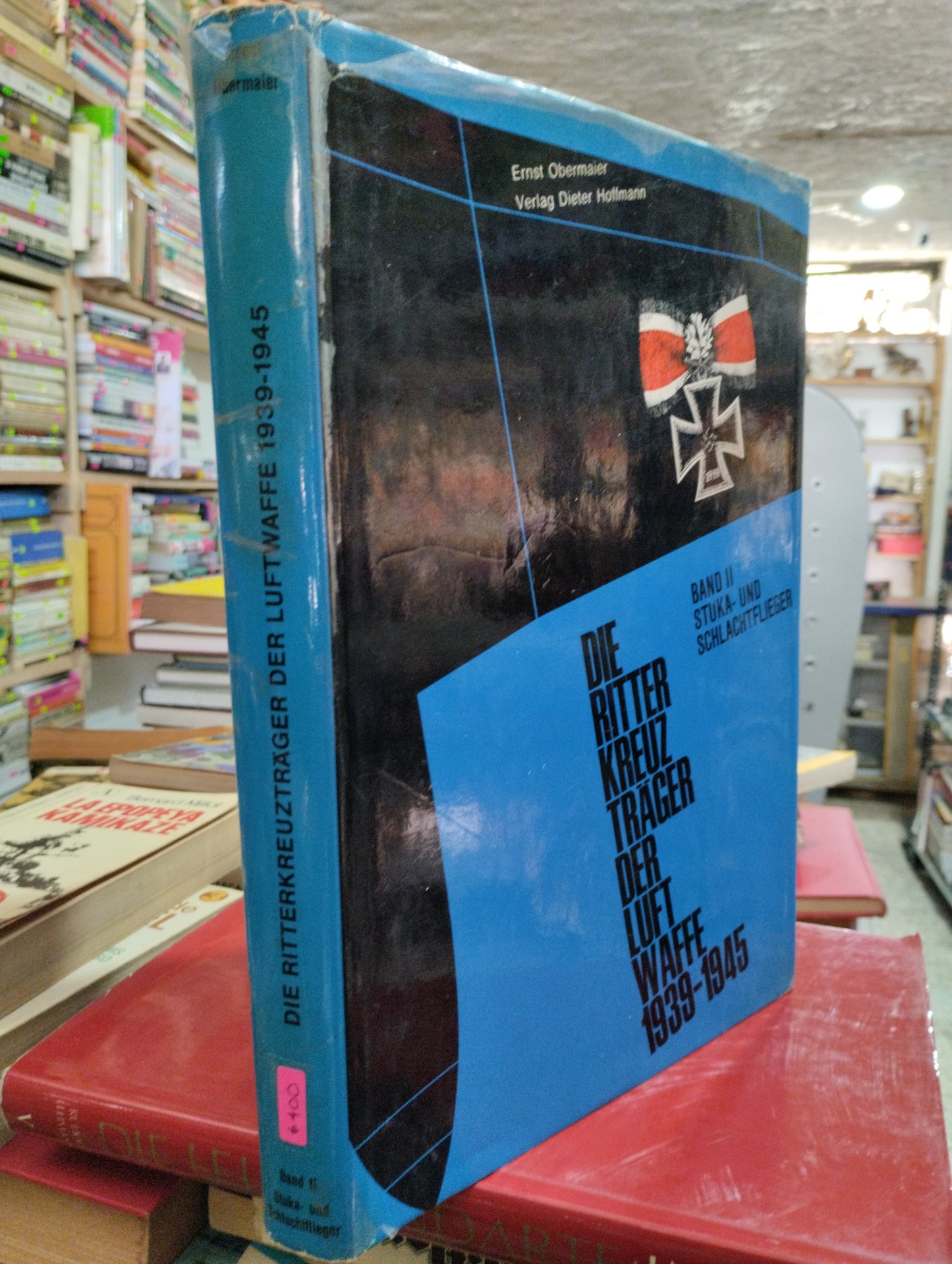 DIE RITTER KREUZ TRAGER DER LUFTWAFFE POR ERNST OBERMAIER USADO HISTORIA ALDAMA
