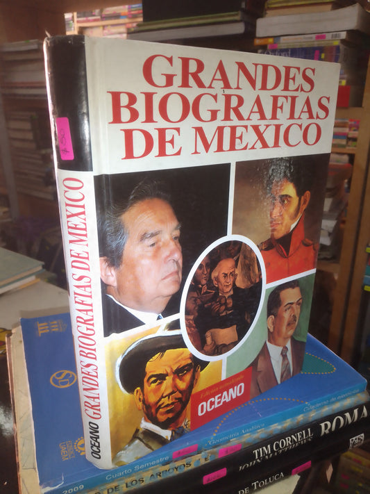 GRANDES BIOGRAFÍAS DE MÉXICO USADO HISTORIA LITERARIO 207