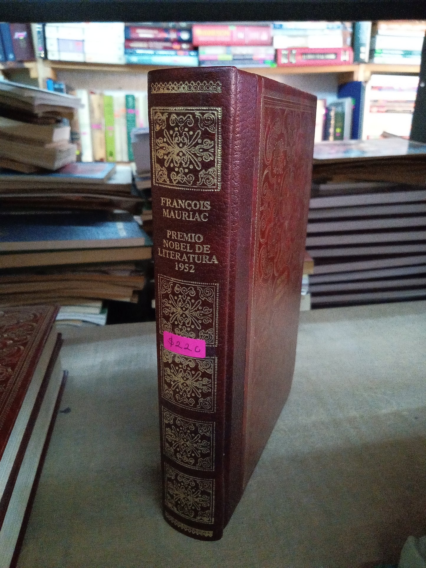 PREMIO NO EL DE LITERATURA 1952 POR FRANCOIS MAURLAC USADO NOVELA LITERARIO