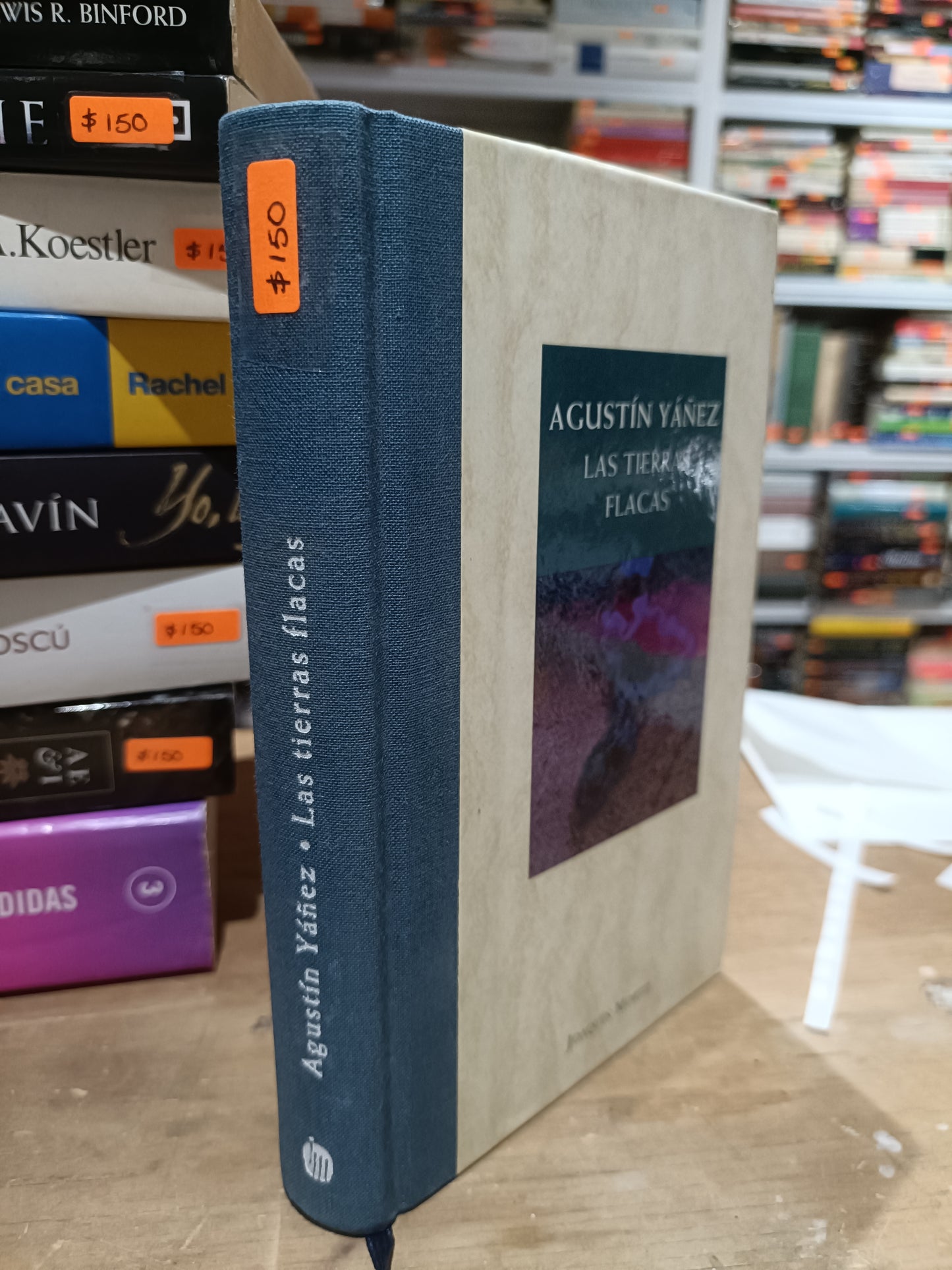 LAS TIERRAS FLACAS POR AGUSTIN YAÑEZ USADOS NOVELAS JUAREZ 515