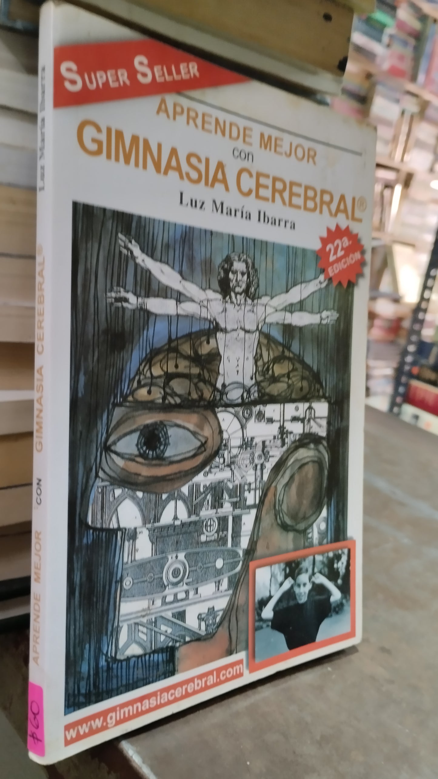 APRENDE MEJOR CON GIMNASIA CEREBRAL POR LUZ MARIA IBARRA LIBRO USADO SUPERACION PERSONAL ALDAMA