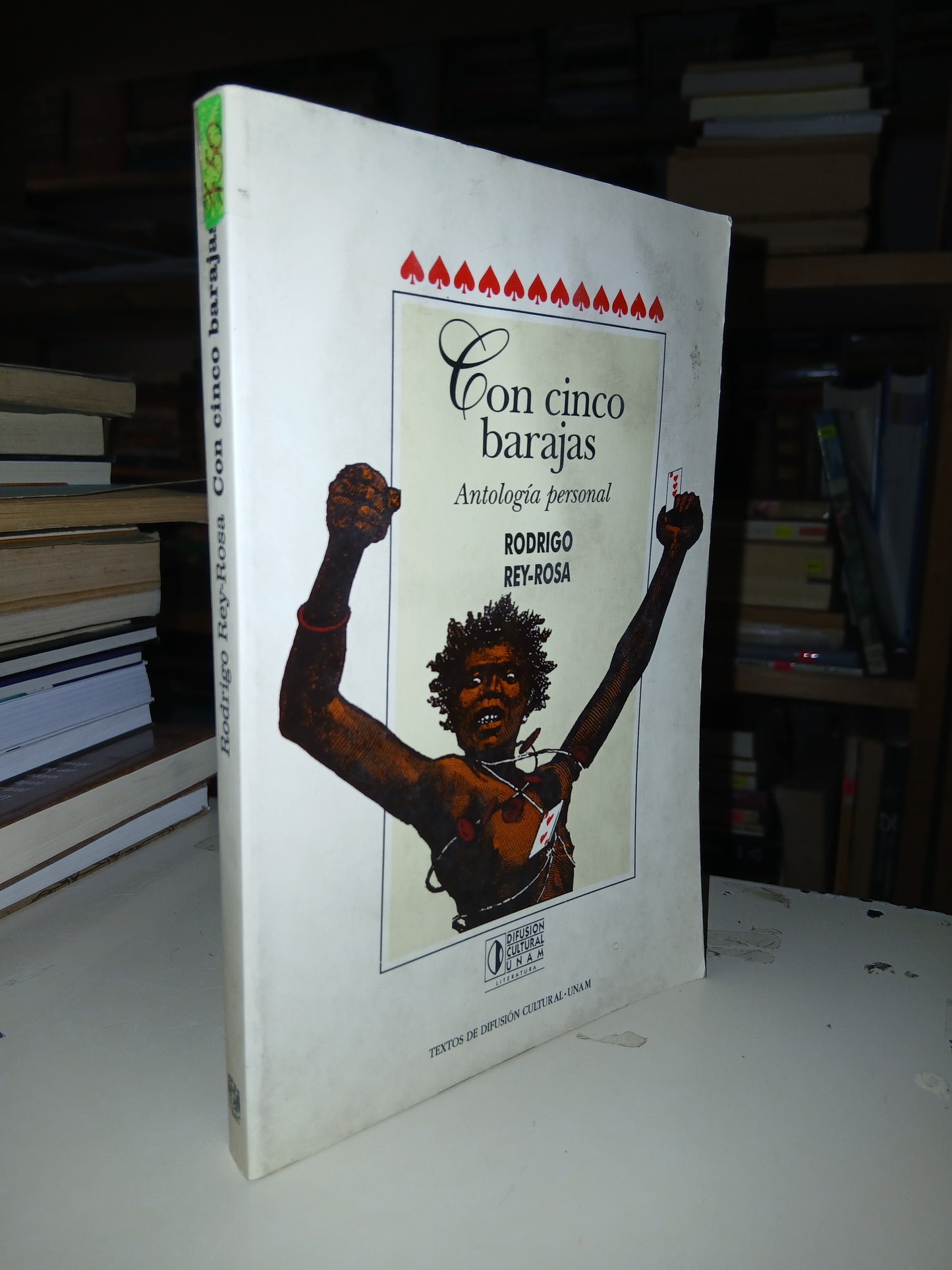 CON CINCO BARAJAS ANTOLOGÍA PERSONAL POR RODRIGO REY-ROSA USADO ANTOLOGÍA LITERARIO #207
