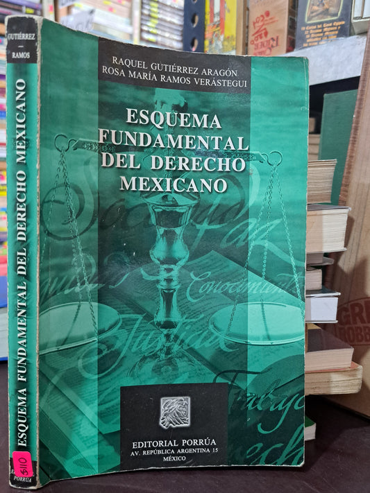 ESQUEMA FUNDAMENTAL DEL DERECHO MEXICANO RAQUEL GUTIÉRREZ ARAGÓN ROSA MARIA RAMOS VERÁSTEGI USADO DERECHO LITERARIO 305