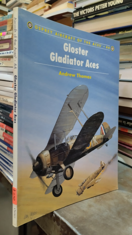 GLOSTER GRADIATOR ACES 44 LIBRO USADO HISTORIA ALDAMA