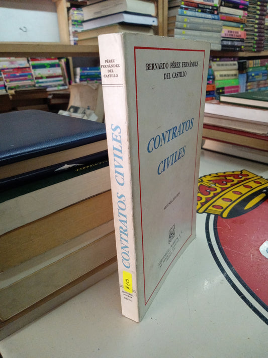 CONTRATOS CIVILES POR BERNANRDO PEREZ FERNANDEZ DEL CASTILLO USADO DERECHO LITERARIO 207