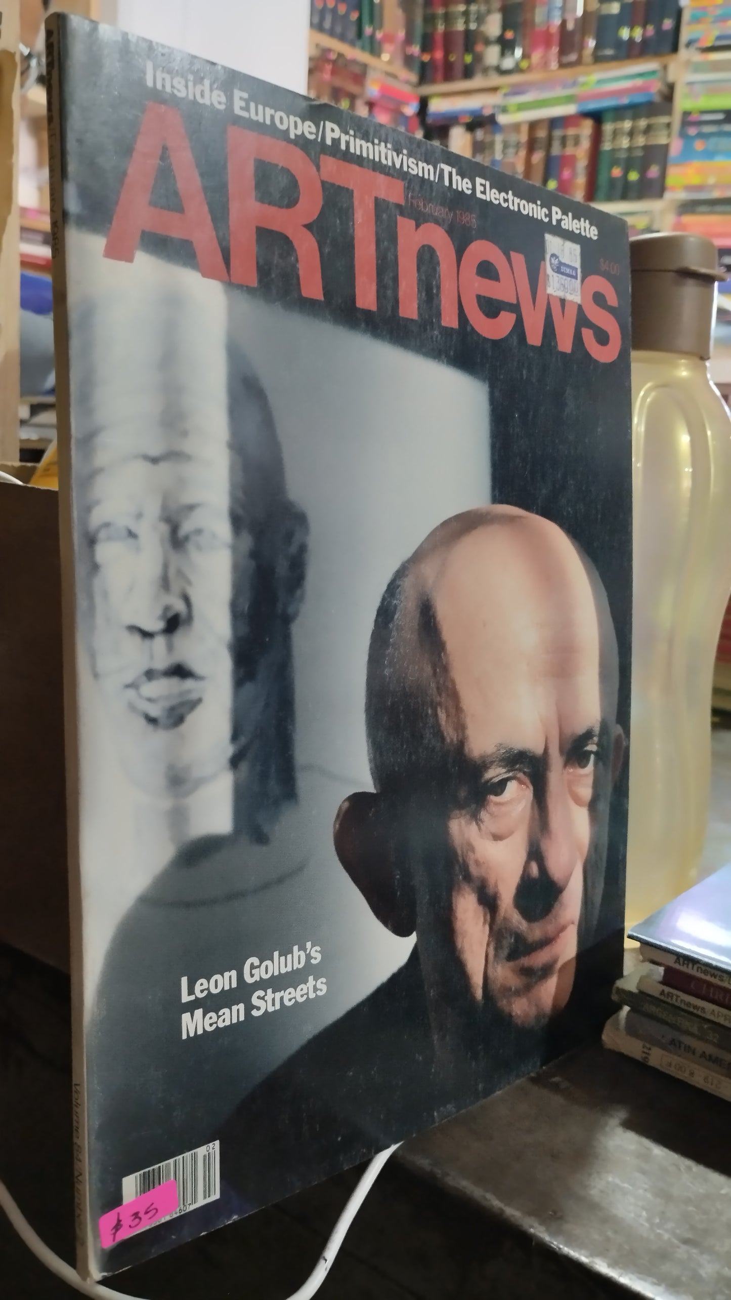 ARTNEWS FEBRUARY 1985 LIBRO USADO ARTE ALDAMA