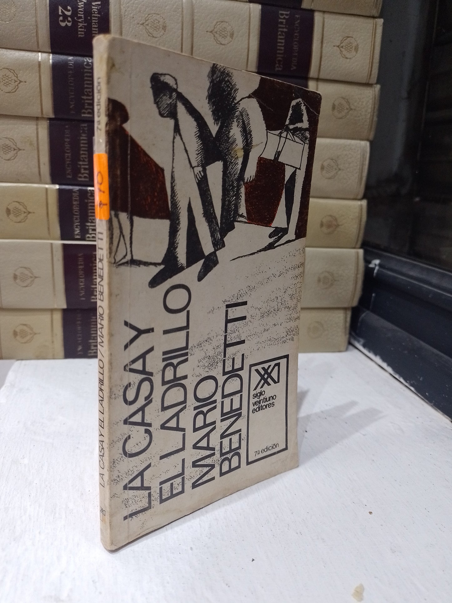 LA CASA Y EL LADRILLO POR MARIO BENEDETTI USADO NOVELA JUAREZ 515