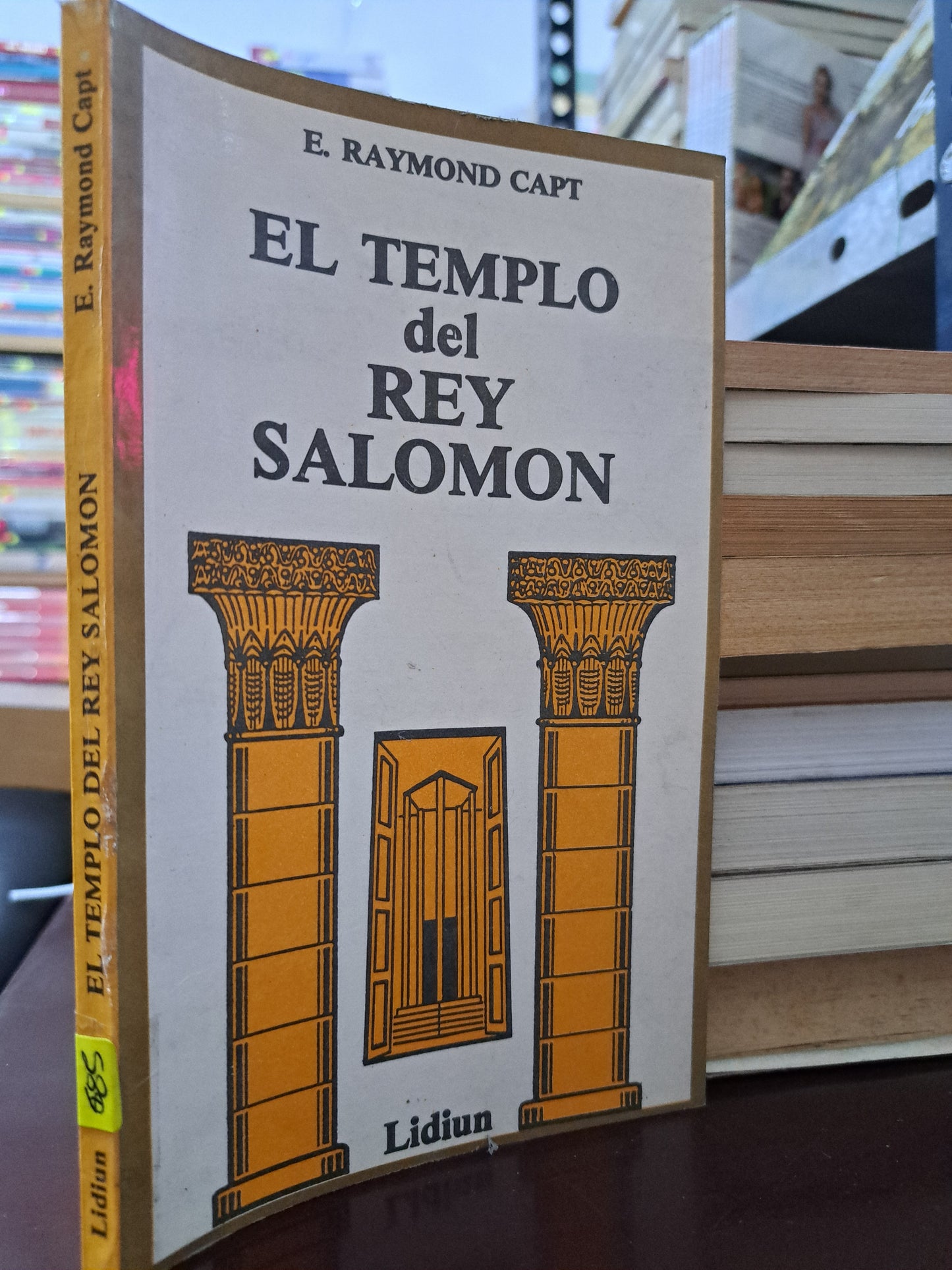EL TEMPLO DEL REY SALOMÓN E. RAYMOND CAPT USADO HISTORIA LITERARIO 305