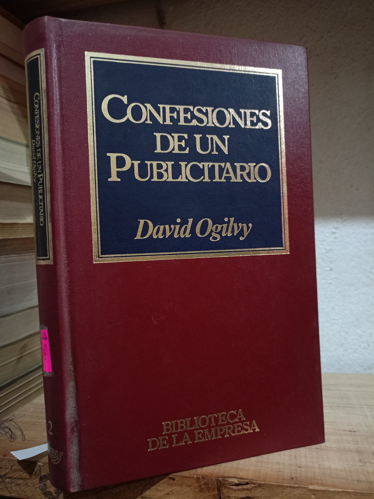 CONFESIONES DE UN PUBLICITARIO POR DAVID OGLIVY USADO ADMIN LITERARIO 305