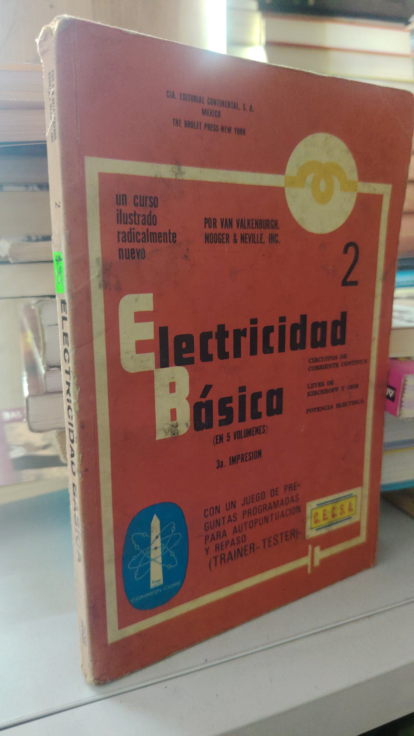 ELECTRICIDAD BASICA POR VAN VALKENBURGH USADO OFICIO LITERARIO 207