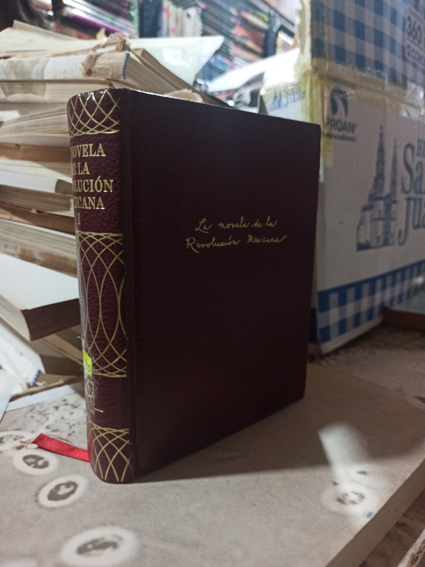 LA NOVELA DE LA REVOLUCIÓN MEXICANA POR TOMO 1 POR ANTONIO CASTRO LEAL USADO ANTIGUOS ALDAMA