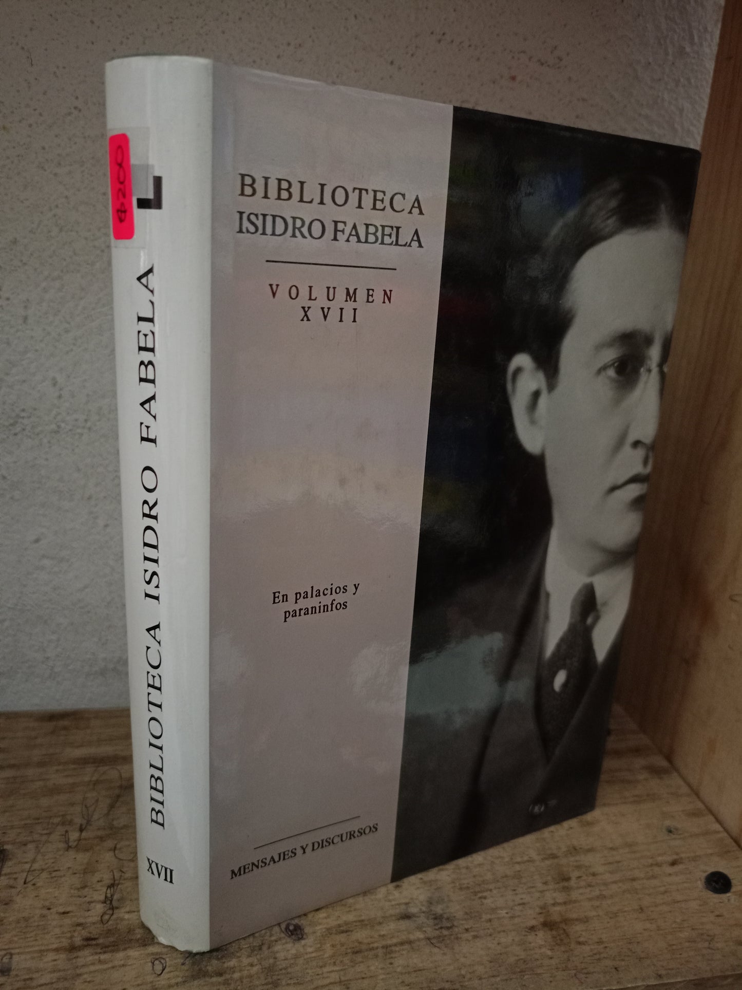 BIBLIOTECA ISIDRO FABELA VOLUMEN XVII USADO HISTORIA LITERARIO 305