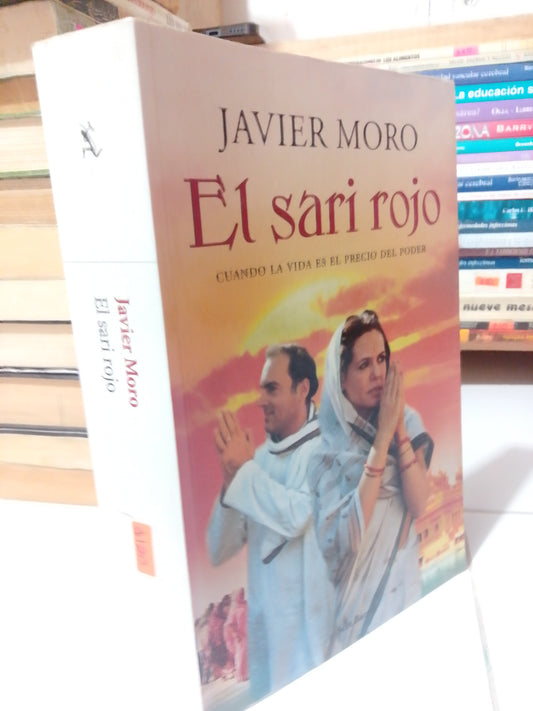 EL SARI ROJO POR JAVIER MORO USADO NOVELA JUAREZ