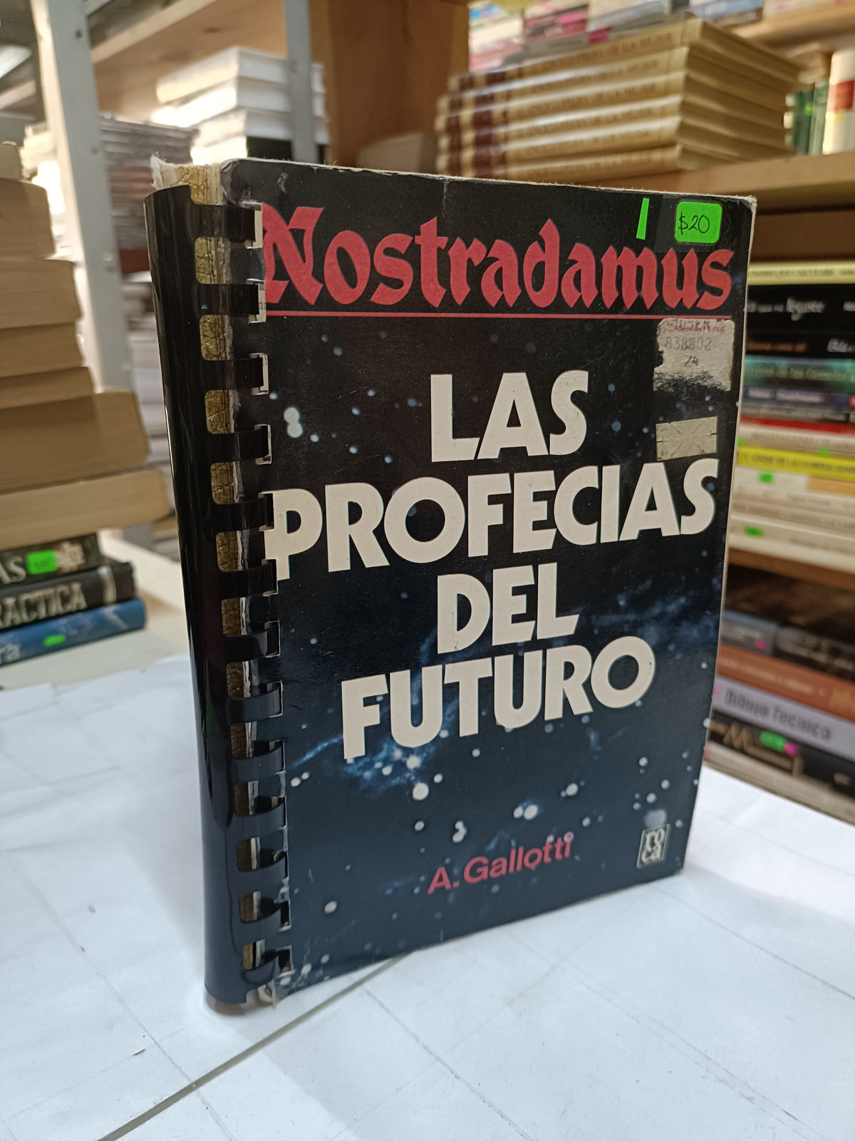 NOSTRADAMUS LAS PROFECIAS DEL FUTURO POR A. GALLOTTI USADO ESOTERISMO LITERARIO 207