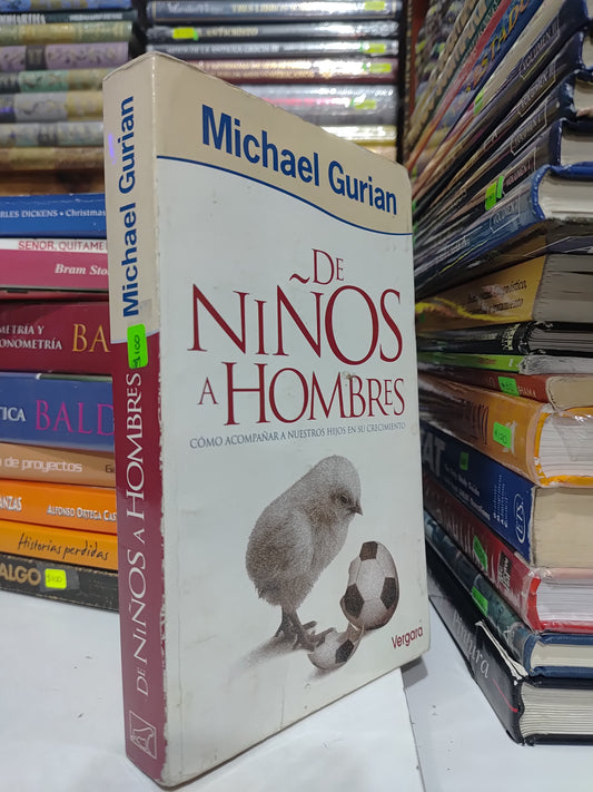 DE NIÑOS A HOMBRES POR MICHAEL GURIAN USADO PSICOLOGIA JUAREZ