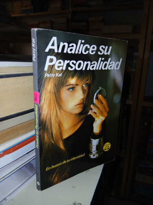ANALICE SU PERSONALIDAD POR PATTY KAL USADO SUPERACIÓN PERSONAL LITERARIO 207