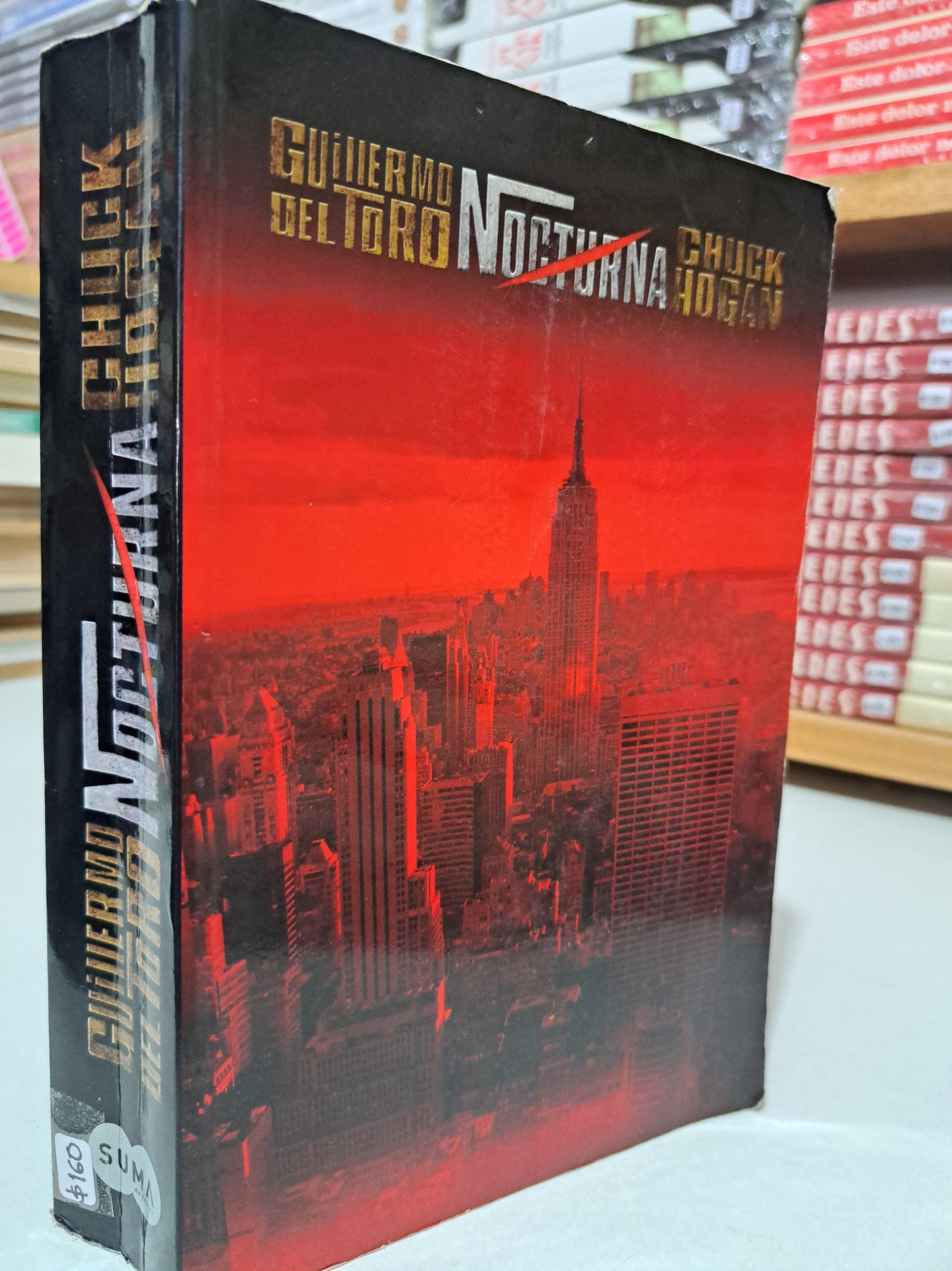 NOCTURNA GULLERMO DEL TORO CHUCK HOGAN USADO NOVELA JUÁREZ