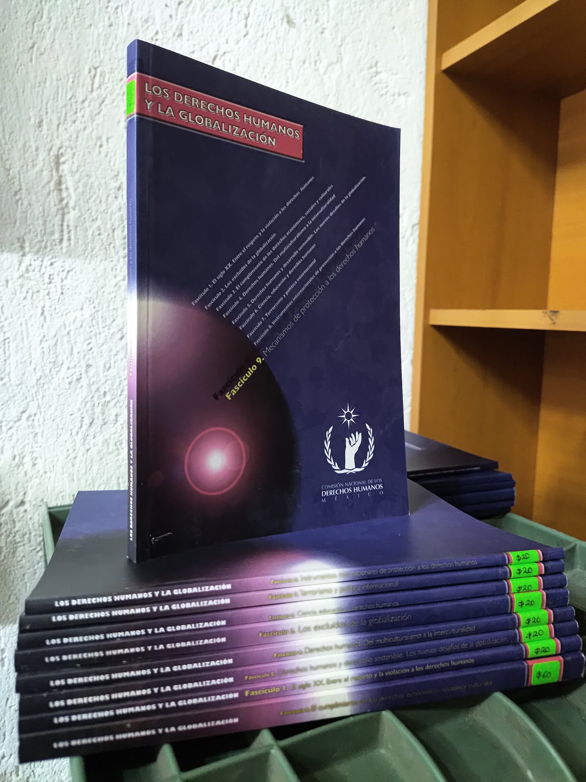 COLECCION LOS DERECHOS HUMANOS Y GLOBALIZACION POR LA CDNH USADO DERECHO JUAREZ 515 9 TOMOS $20 C/U