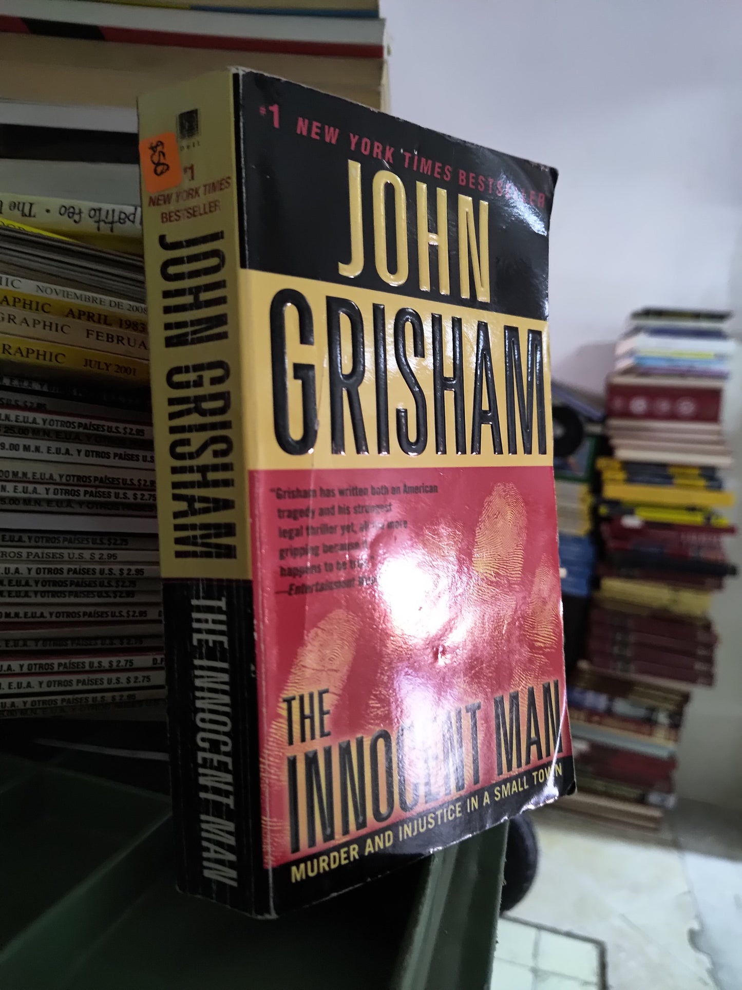 THE INNOCENT MAN POR JOHN GRISHMAN USADO IDIOMAS JUAREZ 515