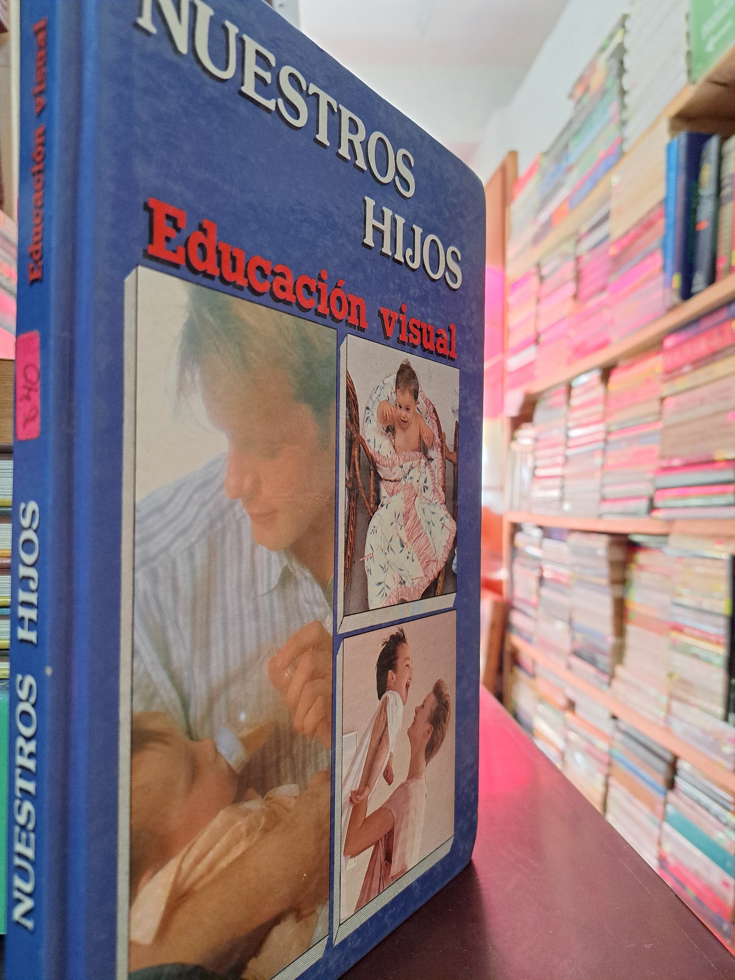 NUESTROS HIJOS EDUCACIÓN VISUAL NIÑOS DE 1 A 3 AÑOS MARÍA EULALIA NAVARRO USADO PSICOLOGÍA LITERARIO 305