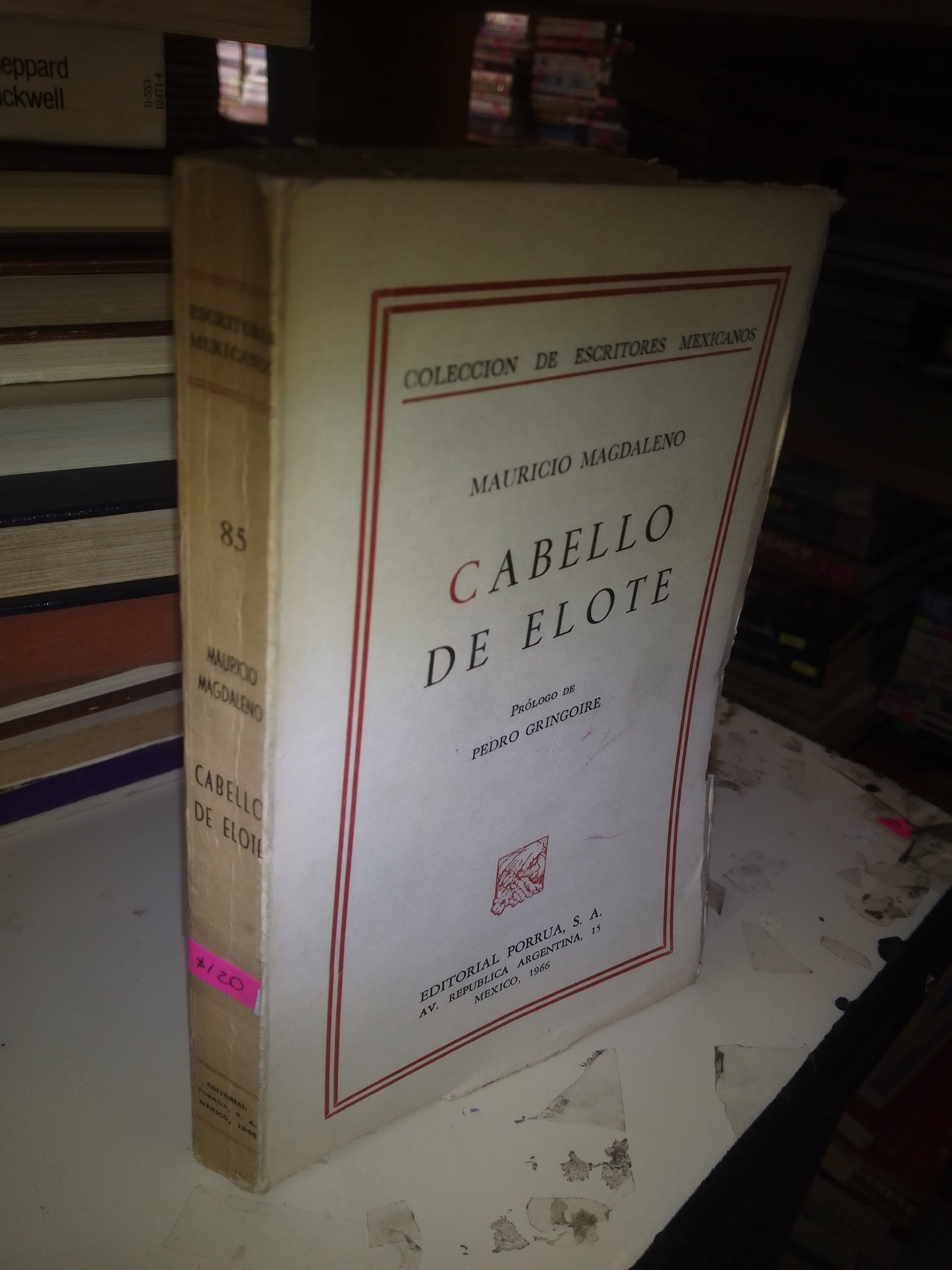 CABELLO DE ELOTE POR MAURICIO MAGDALENO USADO NOVELA LITERARIO 207