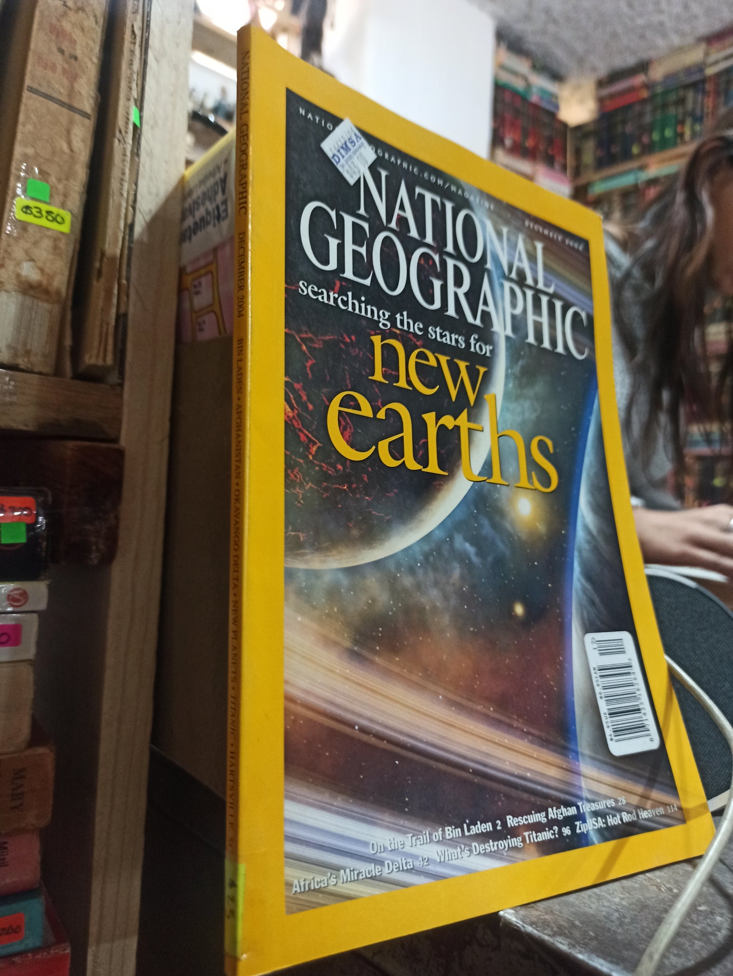 REVISTA NATIONAL GEOGRAPHIC AMENAZAS NEW EARTHS USADO INFANTILES ALDAMA