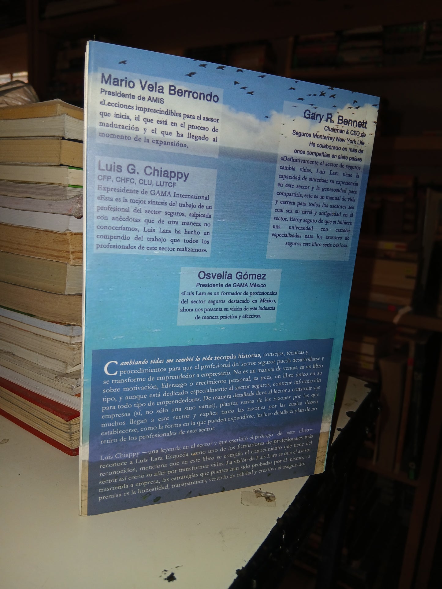 CAMBIANDO VIDAS ME CAMBIÓ LA VIDA POR LUIS LARA ESQUEDA USADO SUPERACIÓN PERSONAL LITERARIO 207