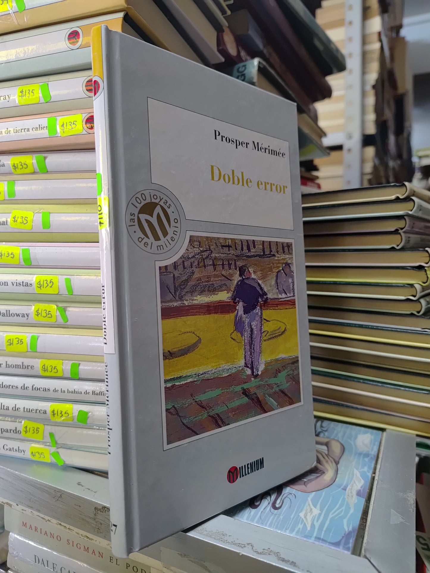 DOBLE ERROR POR PROSPER MERIMEE USADO NOVELAS JUAREZ 515