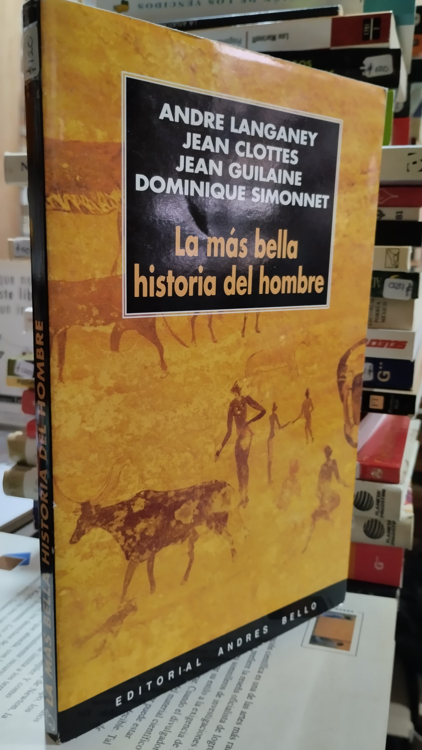 LA MAS BELLA HISTORIA DEL HOMBRE POR ANDRE LANGANEY LIBROS USADO NOVELAS ALDAMA