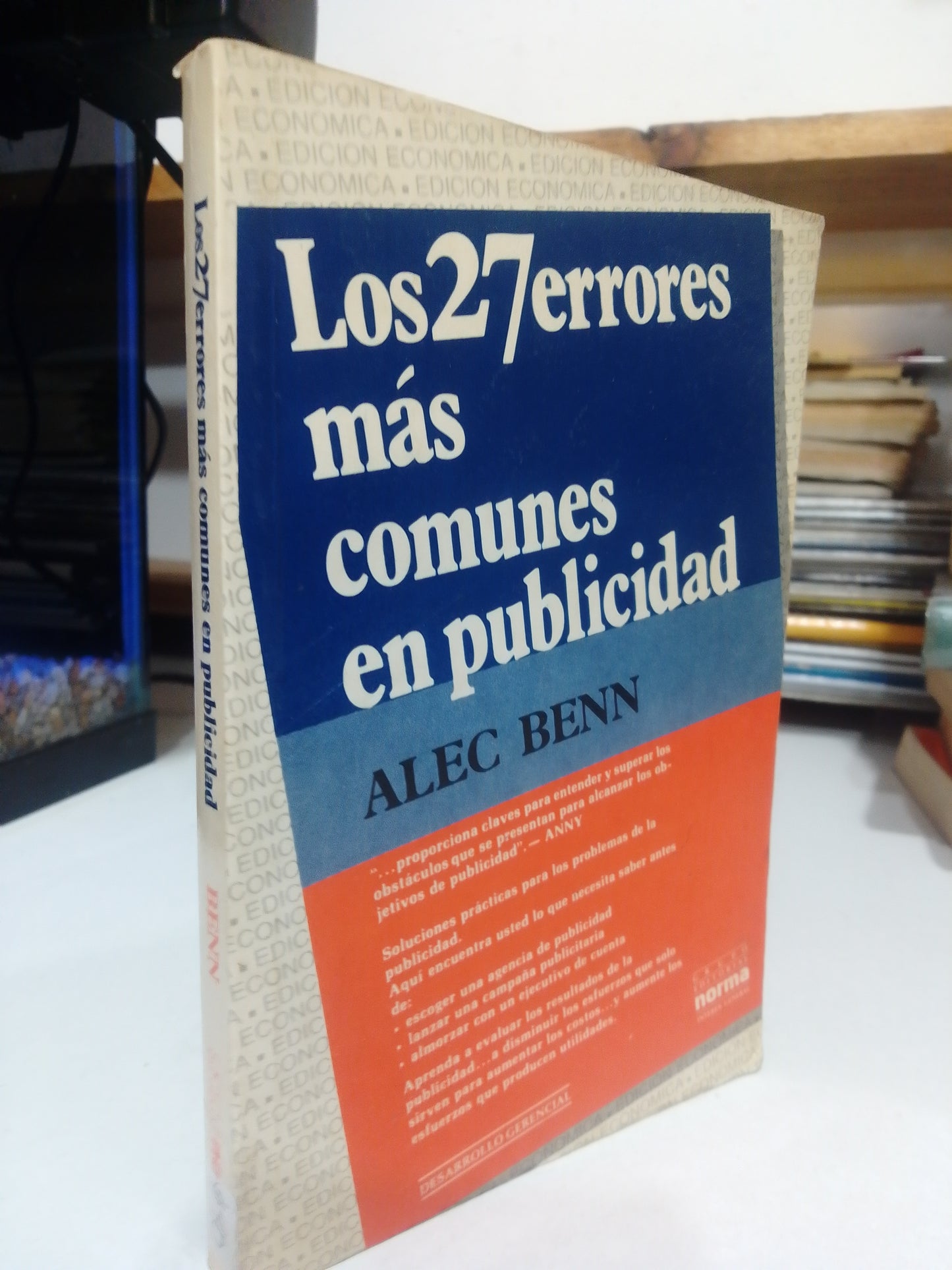 LOS 27 ERRORES MAS COMUNES EN PUBLICIDAD POR ALEX BENN USADO ADMINISTRACION JUAREZ