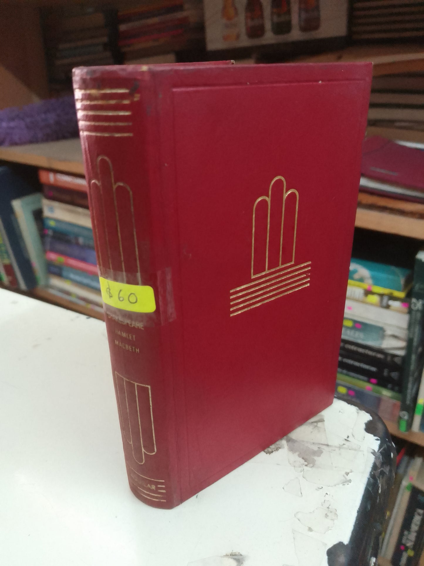 HAMLET/MACBETH POR SHAKESPEARE USADO NOVELA LITERARIO 207