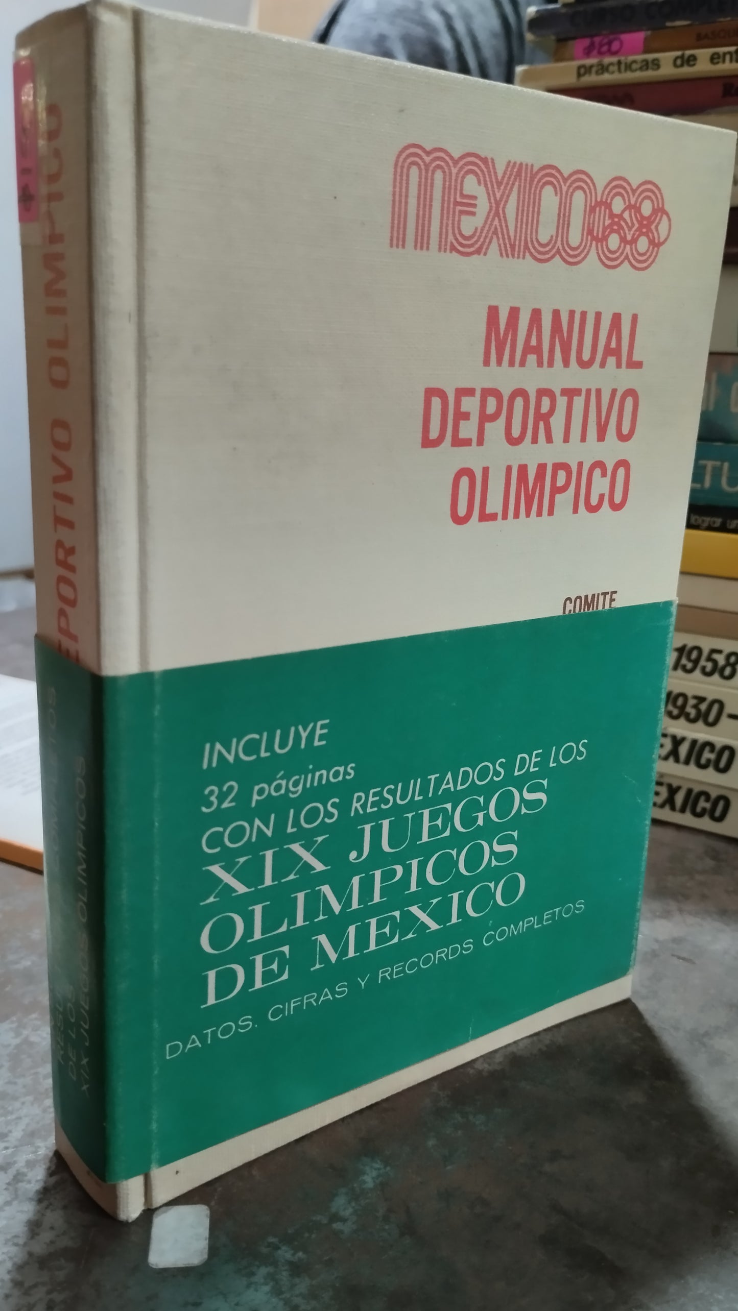 MANUAL DEPORTIVO OLIMPICO LIBRO USADO DEPORTES ALDAMA