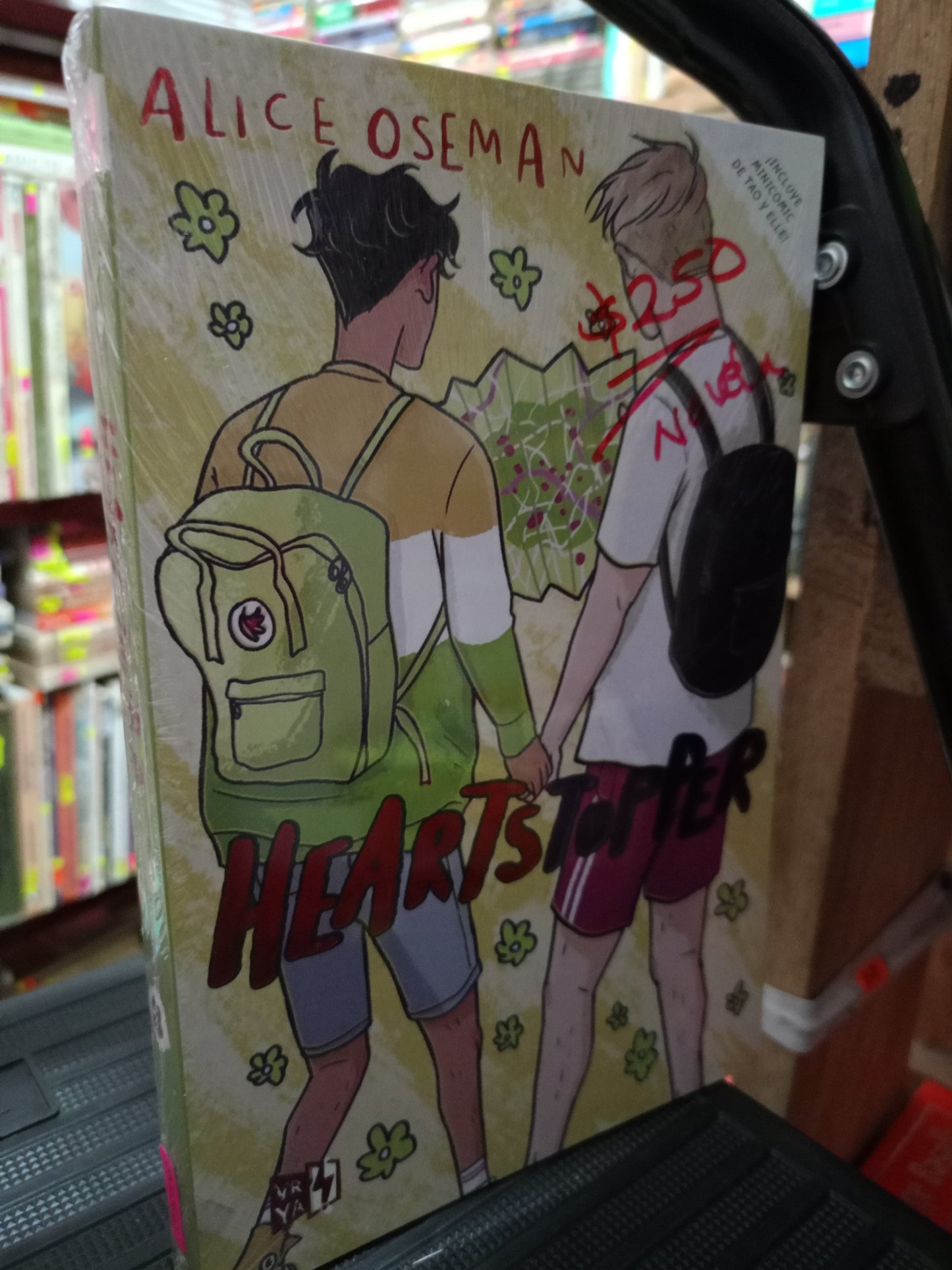HEARTSTOPPER POR ALICE OSEMAN NUEVO NOVELA LITERARIO 305