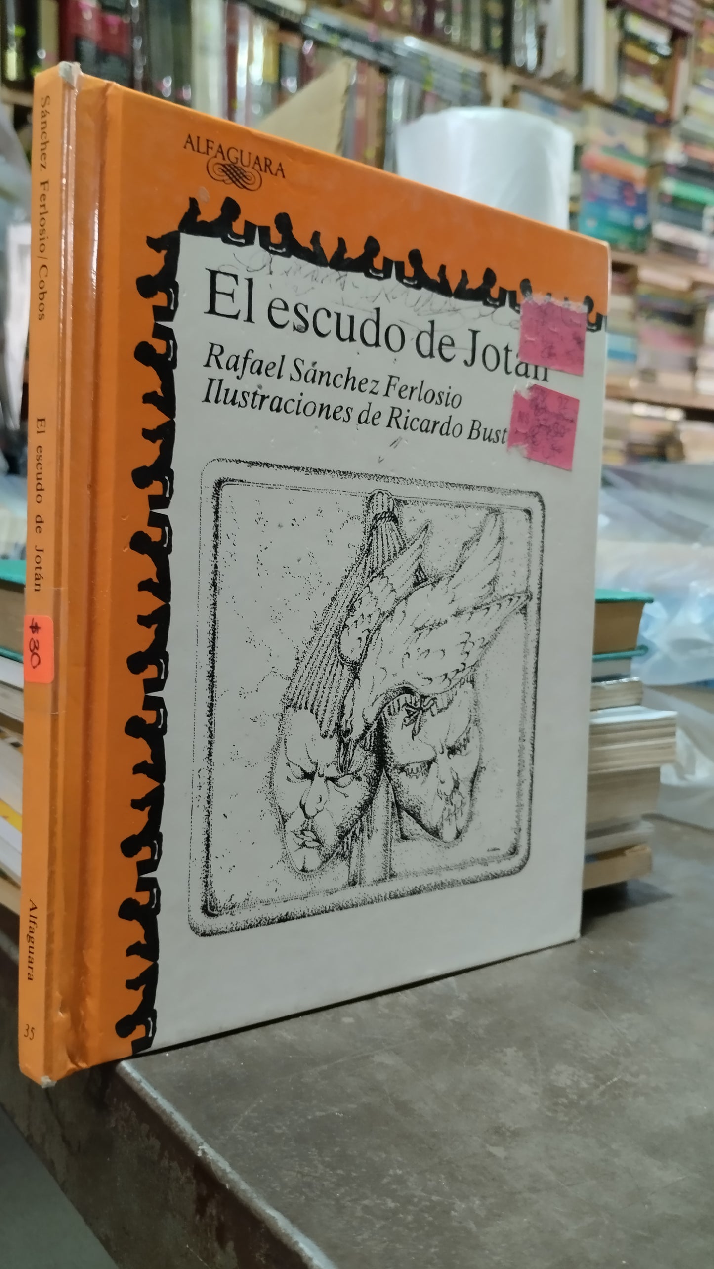 EL ESCUDO DE JOTAN POR RAFAEL SANCHEZ FERLOSIO LIBRO USADO INFANTIL ALDAMA