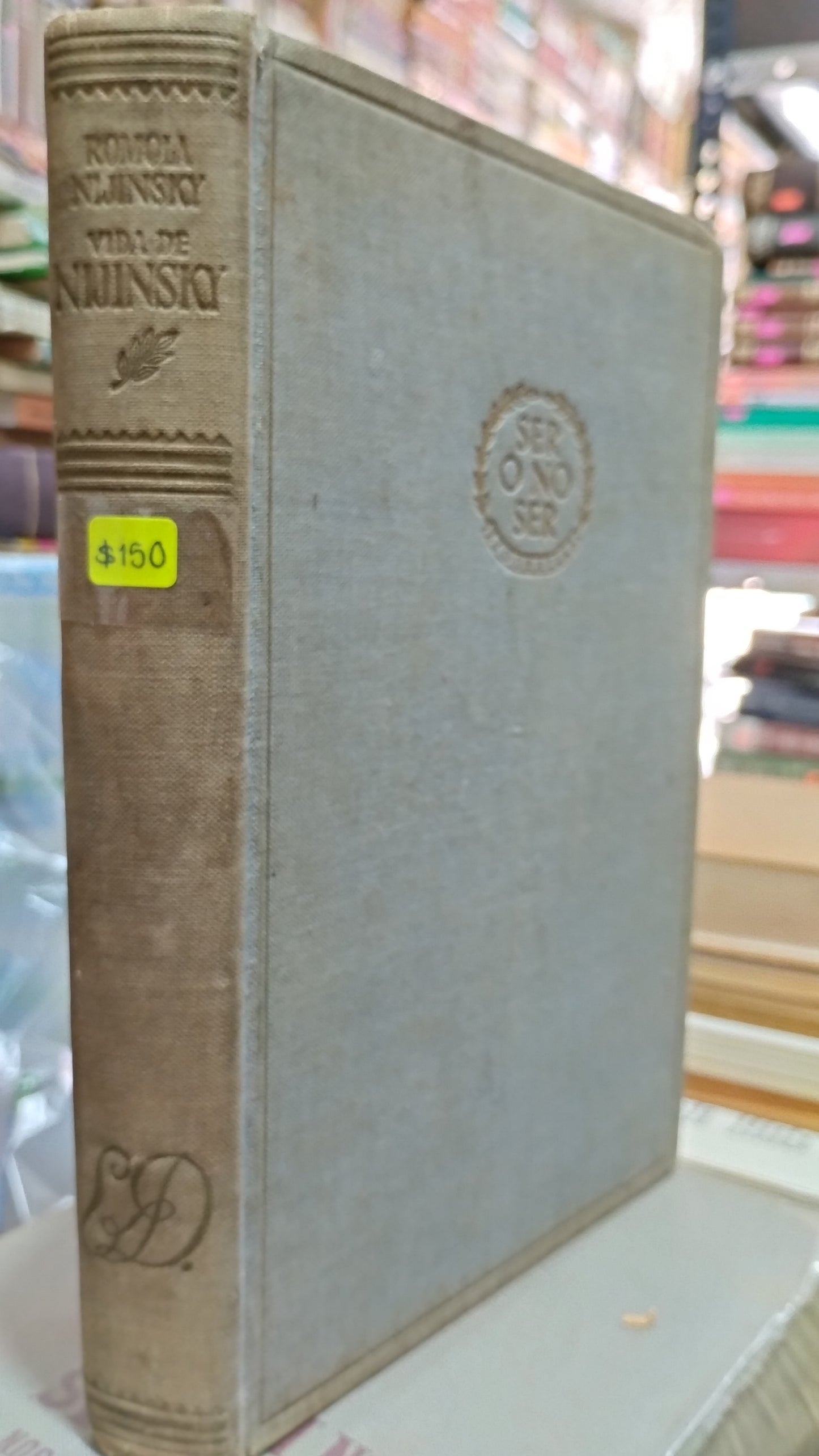 VIDA DE NIJINSKY POR ROMOLA NIJINSKY LIBRO USADO ANTIGUO ALDAMA